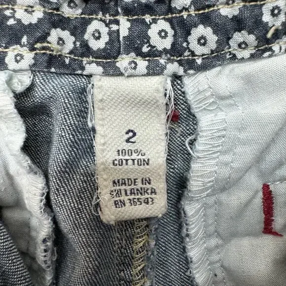 BASS Vintage‎ Y2K Wide Leg Jeans Mid-Rise Medium Wash100% Cotton Women's Sz 2 - Picture 6 of 7